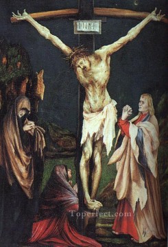 マティアス・グリューネヴァルト Painting - 『小さな磔刑ルネサンス』マティアス・グリューネヴァルト